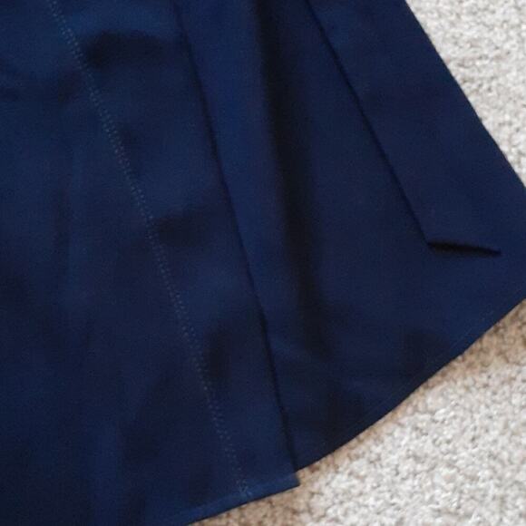 LOUIS VUITTON 36 navy skirt - Picture 5 of 7